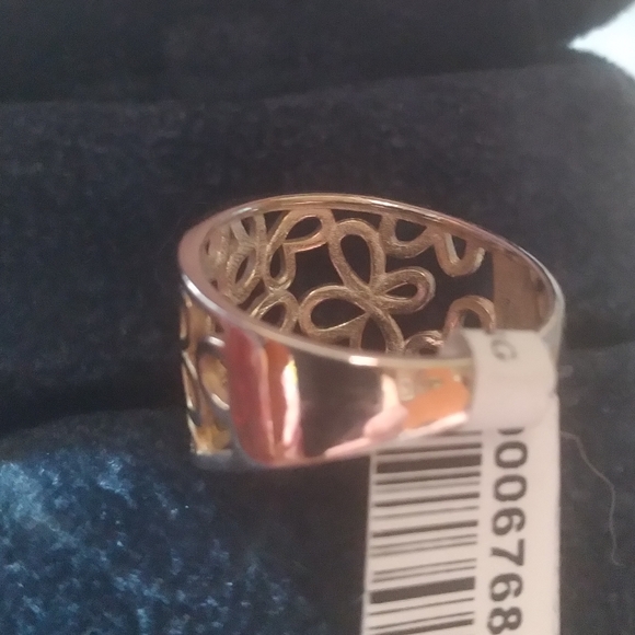 $14 925 SS Butterfly/Floral Ring π― - Picture 3 of 6